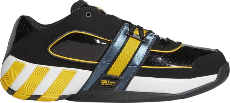 Кроссовки Adidas Gil Zero Restomod 'Black Bold Gold', черный