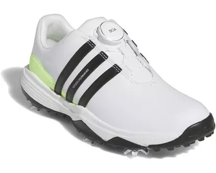 Кроссовки adidas Golf Tour360 Boa 24, цвет Footwear White/Coreblack/Grenspark
