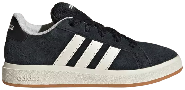 Кроссовки adidas Grand Court 00s K 'Black Off White Gum', черный