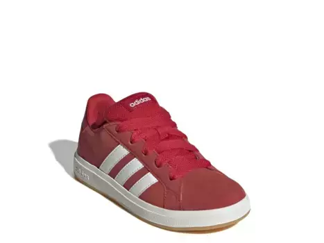 Кроссовки Adidas Grand Court '00s Sneaker - Kids', красные