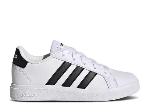 Кроссовки Adidas GRAND COURT 2.0 BIG KID 'WHITE BLACK', белый