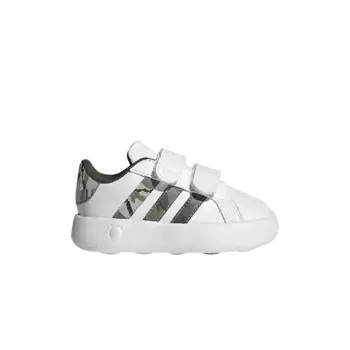 Кроссовки adidas Grand Court 2.0 CF I Olive Camo, белый