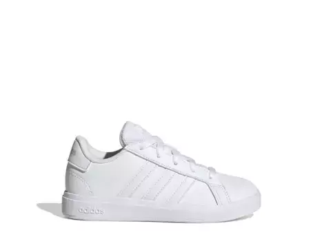 Кроссовки Adidas Grand Court 2.0 — детские, белые