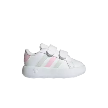 Кроссовки adidas Grand Court 2.0 I White Crystal Jade Pink, белый