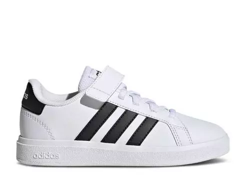 Кроссовки Adidas GRAND COURT 2.0 LITTLE KID 'WHITE BLACK', белый