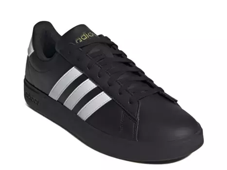 Кроссовки Adidas Grand Court 2.0 — мужские, черные/белые