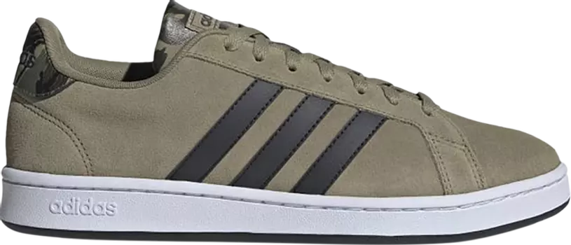 Кроссовки Adidas Grand Court 'Orbit Green Carbon', зеленый