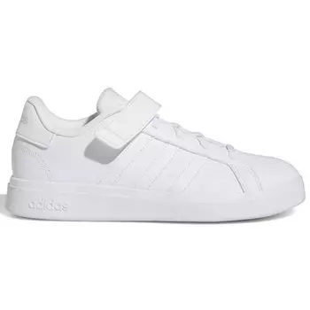 Кроссовки Adidas Grand Court Elastic Lace and Top Strap, белый