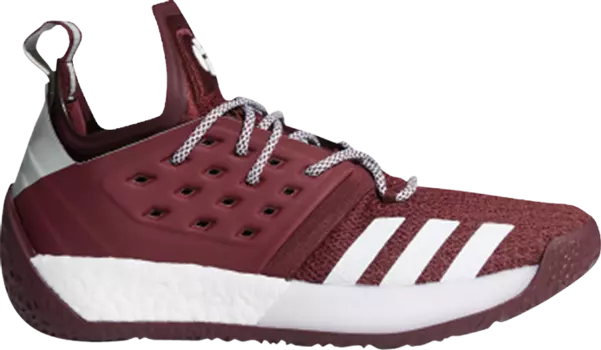 Кроссовки Adidas Harden Vol. 2 'Mississippi State' PE, красный