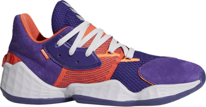 Кроссовки Adidas Harden Vol. 4 'Su Casa Mi Casa - Phoenix Suns', фиолетовый