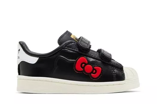 Кроссовки adidas Hello Kitty x Superstar Comfort Closure I 50th Anniversary, черный