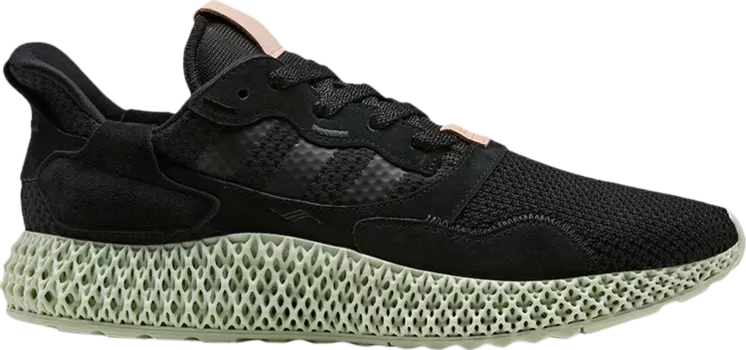 Кроссовки Adidas Hender Scheme x ZX 4000 Futurecraft 4D 'Black', черный