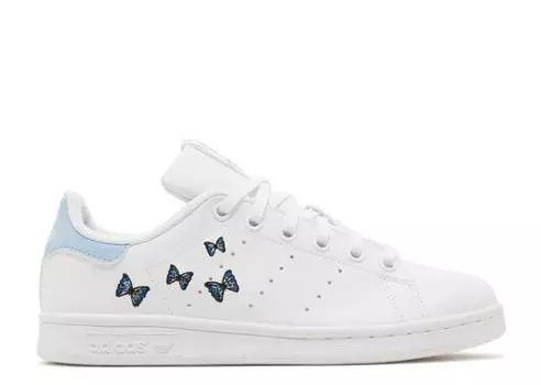 Кроссовки Adidas HER LONDON STUDIO X STAN SMITH BIG KID 'BUTTERFLIES', белый