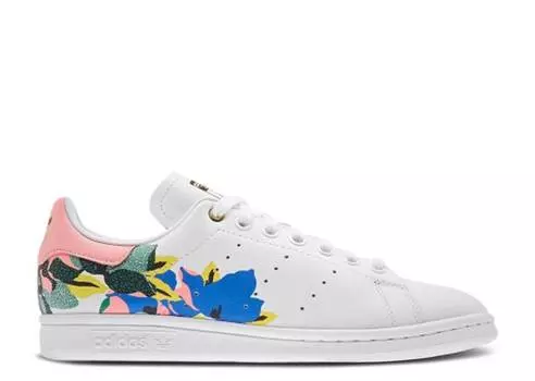 Кроссовки Adidas HER STUDIO LONDON X WMNS STAN SMITH 'FLORAL BURST', белый