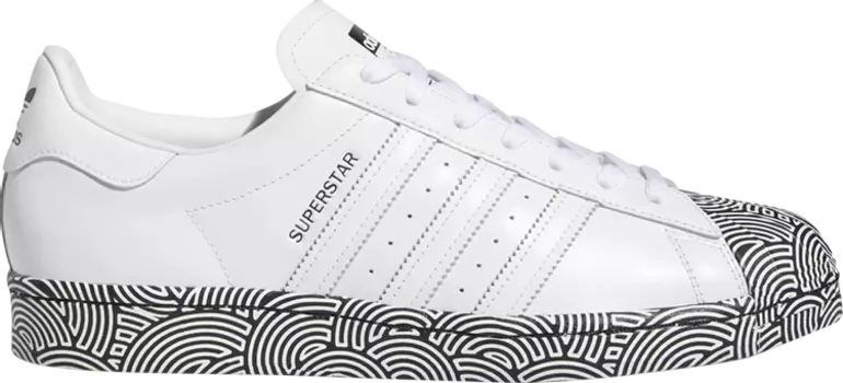 Кроссовки Adidas Hirocoledge x Superstar, белый