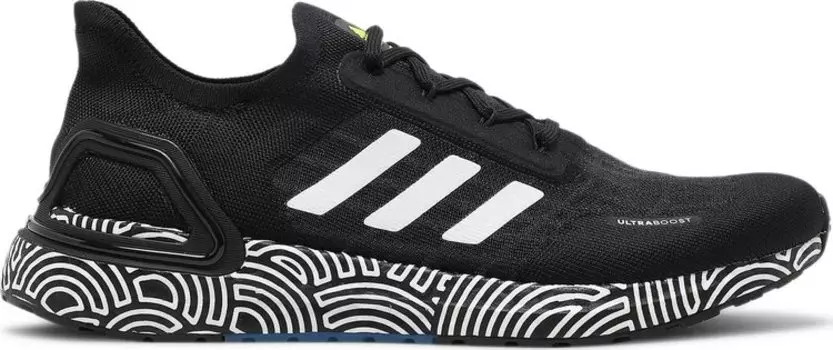 Кроссовки Adidas Hirocoledge x UltraBoost Summer.Rdy 'Tokyo - Black White', черный