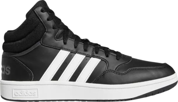 Кроссовки Adidas Hoops 3.0 Mid 'Core Black', черный