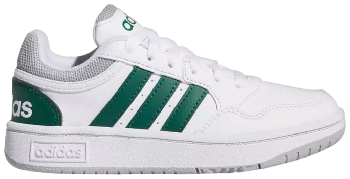 Кроссовки adidas Hoops K 'White Collegiate Green', белый