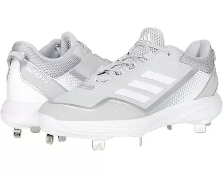 Кроссовки Adidas Icon 7 Baseball Cleats, белый/серый