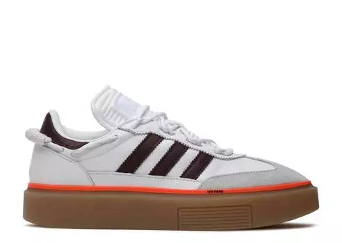 Кроссовки Adidas IVY PARK X WMNS SLEEK SUPER 72 'MAROON', белый