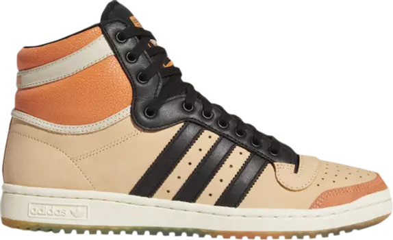 Кроссовки Adidas Jasmine Jones x Top Ten Hi 'P.D.', загар