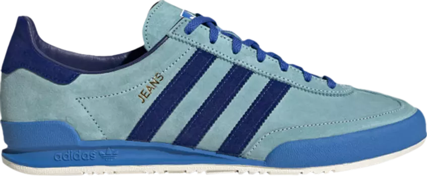 Кроссовки Adidas Jeans 'Mint Ton Victory Blue', зеленый
