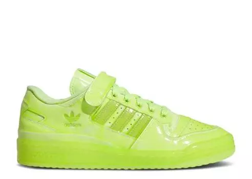 Кроссовки Adidas JEREMY SCOTT X FORUM LOW 'DIPPED - YELLOW FLUORESCENT',