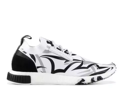 Кроссовки Adidas JUICE X NMD_RACER PRIMEKNIT 'FRIENDS AND FAMILY', белый