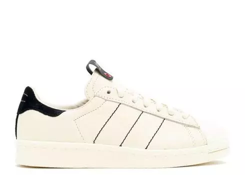 Кроссовки Adidas KASINA X SUPERSTAR 80S 'WHITE', белый