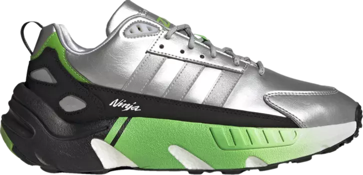 Кроссовки Adidas Kawasaki Ninja x ZX 22 Boost 'Silver Metallic', серебряный