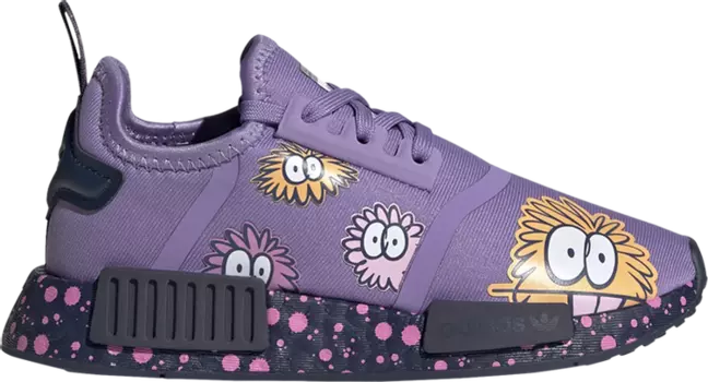 Кроссовки Adidas Kevin Lyons x NMD_R1 C 'Monster', фиолетовый