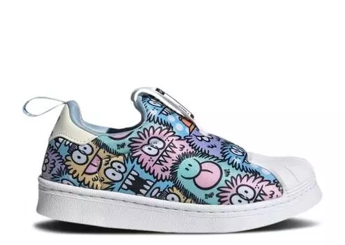 Кроссовки Adidas KEVIN LYONS X SUPERSTAR 360 LITTLE KID 'MONSTER',