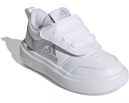 Кроссовки adidas Kids adidas Kids Park ST Sneaker, цвет White/Silver Metallic/White 1