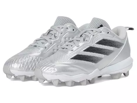 Кроссовки adidas Kids Adizero Instinct Silver Speed Molded Softball Shoes, цвет Silver Metallic/Black/Grey