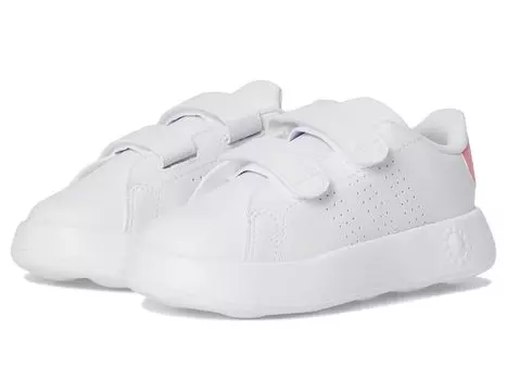 Кроссовки adidas Kids Advantage Sportswear Shoes, цвет White/Bliss Pink/Black