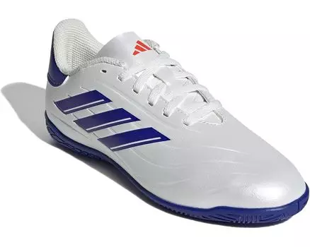 Кроссовки adidas Kids Copa Pure 2 Club Indoor J, цвет White/Lucid Blue/Solar Red
