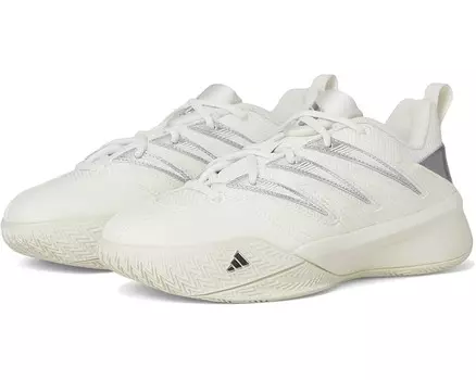 Кроссовки adidas Kids Dame Certified 3, цвет White/Black/Silver Metallic
