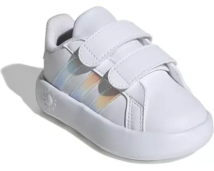 Кроссовки adidas Kids Grand Court 2.0, цвет White/Iridescent/Grey