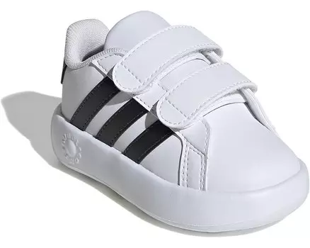 Кроссовки adidas Kids Grand Court 2.0, цвет White/Black/White
