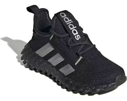 Кроссовки adidas Kids Kaptir Flow Shoes, цвет Black/Silver Metallic/Matte Silver