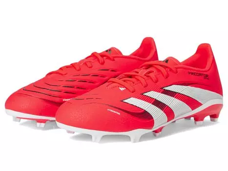 Кроссовки adidas Kids League Predator Firm Ground/Multi Ground Soccer Cleats, цвет Lucid Red/White/Black