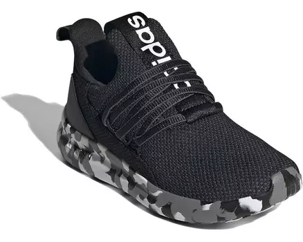 Кроссовки adidas Kids Lite Racer Adapt 7.0 Lifestyle Shoes, цвет Black/Black/Grey