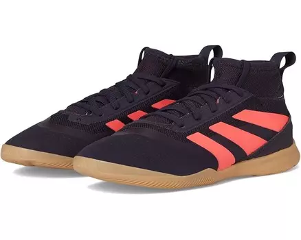 Кроссовки adidas Kids Predator League Indoor J, цвет Aurora Black/Turbo/Gum