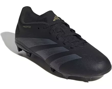 Кроссовки adidas Kids Predator League J Football Boots Firm Ground, цвет Black/Carbon/Gold Metallic