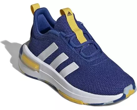 Кроссовки adidas Kids Racer TR 23 Shoes, цвет Team Royal Blue/White/Utility Yellow