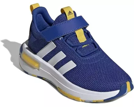Кроссовки adidas Kids Racer TR 23 Shoes, цвет Team Royal Blue/White/Utility Yellow