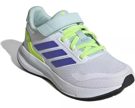Кроссовки adidas Kids Runfalcon 3.0 Shoes, цвет White/Cobalt Blue/Lucid Lemon