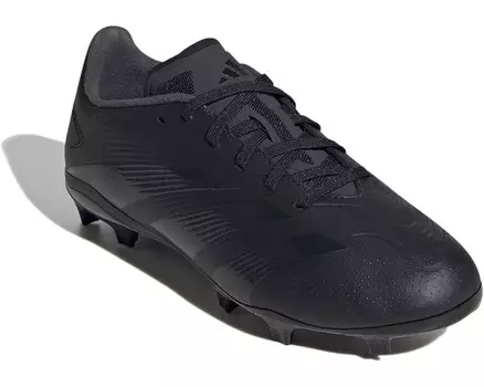 Кроссовки adidas Kids Soccer Predator 24 League Firm Ground, цвет Black/Carbon/Black