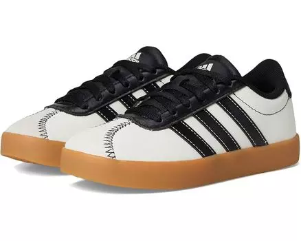 Кроссовки adidas Kids VL Court 3.0, цвет Off-White/Black/Off-White