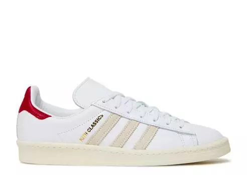 Кроссовки Adidas KITH X CAMPUS 80S 'CLASSICS PROGRAM - WHITE RED', белый